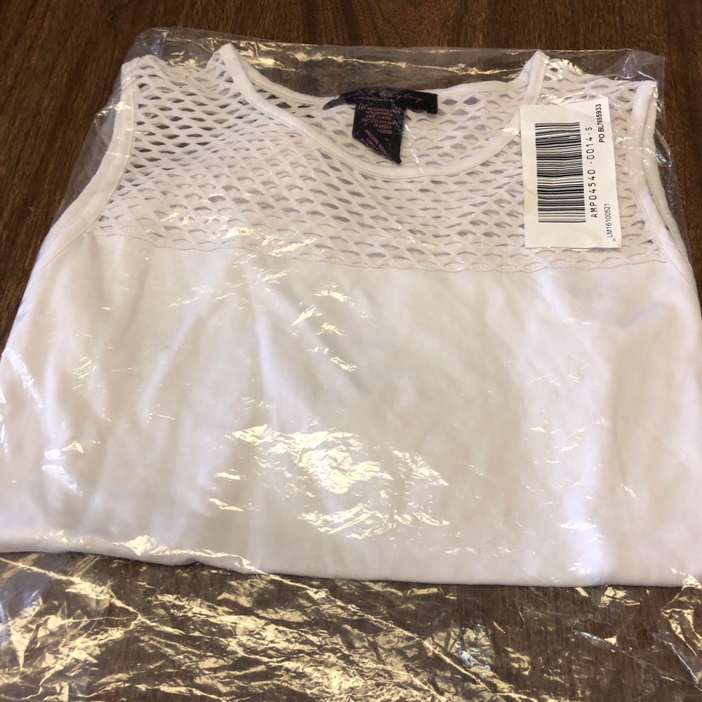 Isabel Hayley sleeveless top mesh detail S - Picture 8 of 8